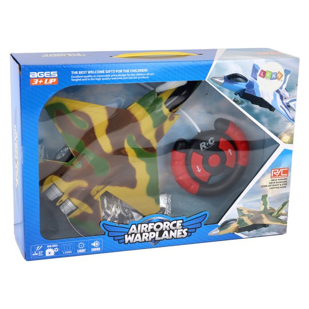 Remotely Controlled RC Fighter Military Airplane Moro