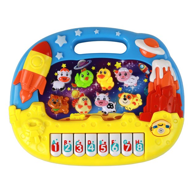 Edukacinis fortepijono mokymasis anglų kalba Organai Gyvūnai Erdvė 1