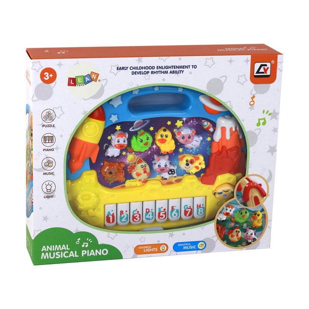 Edukacinis fortepijono mokymasis anglų kalba Organai Gyvūnai Erdvė 3