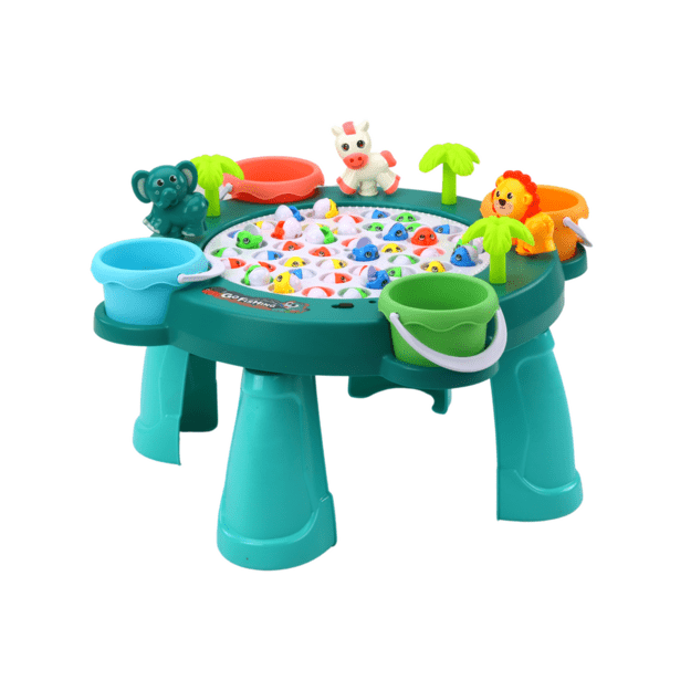 Žvejybos arkadinis žaidimas, žaliasis stalas 2