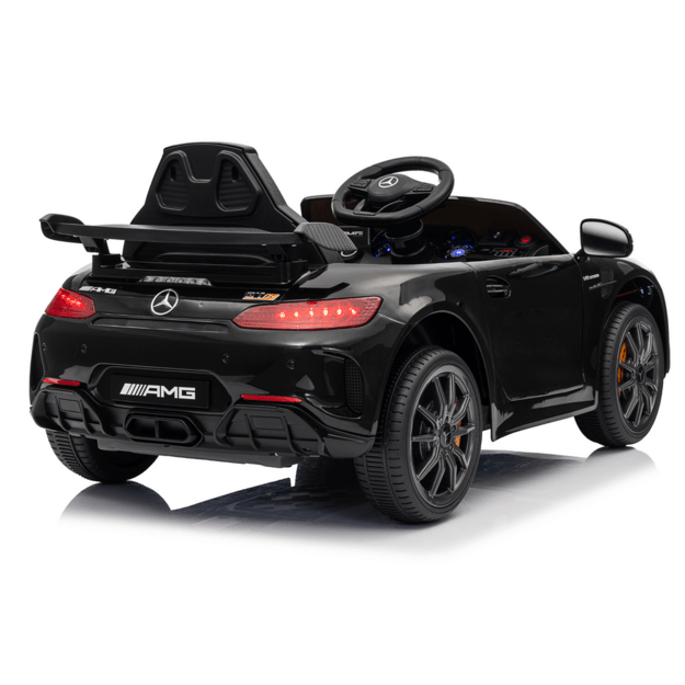 Mercedes GTR elektromobilis vaikams – juodas 7