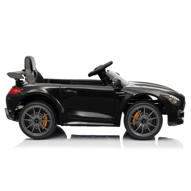 Mercedes GTR elektromobilis vaikams – juodas 3