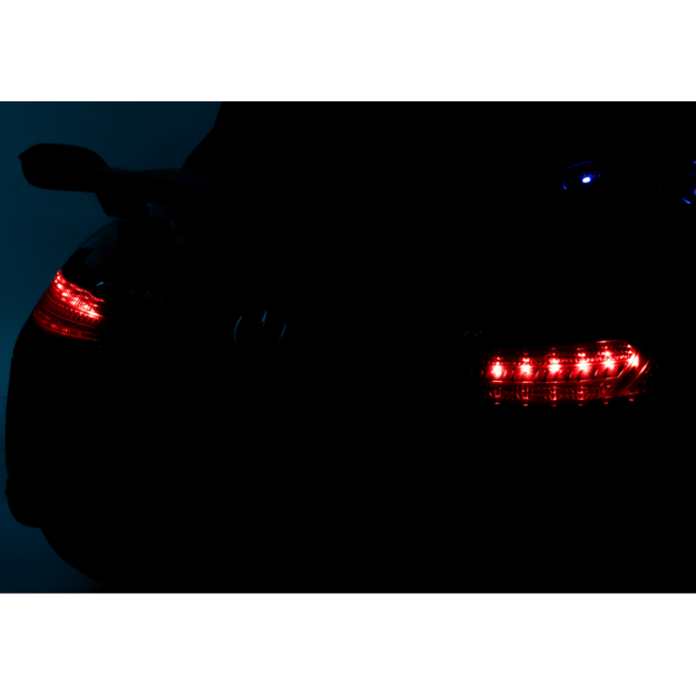 Mercedes GTR elektromobilis vaikams – juodas 14