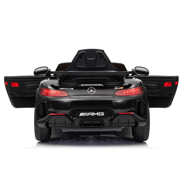 Mercedes GTR elektromobilis vaikams – juodas 8