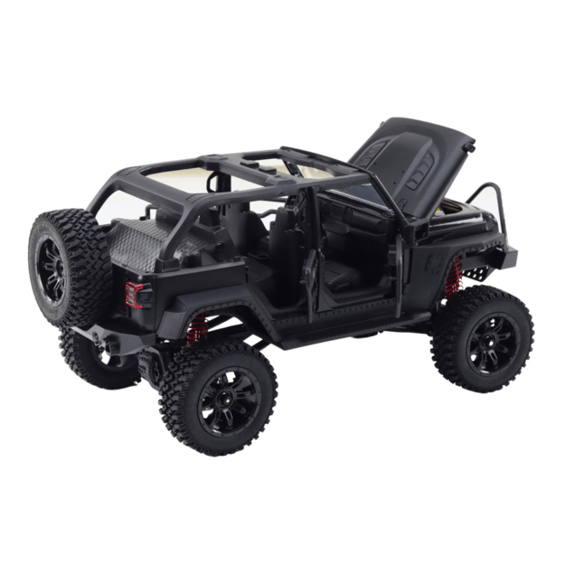 Nuotoliniu būdu valdomas visureigis RC 2.4G 4x4 Drive Black 3