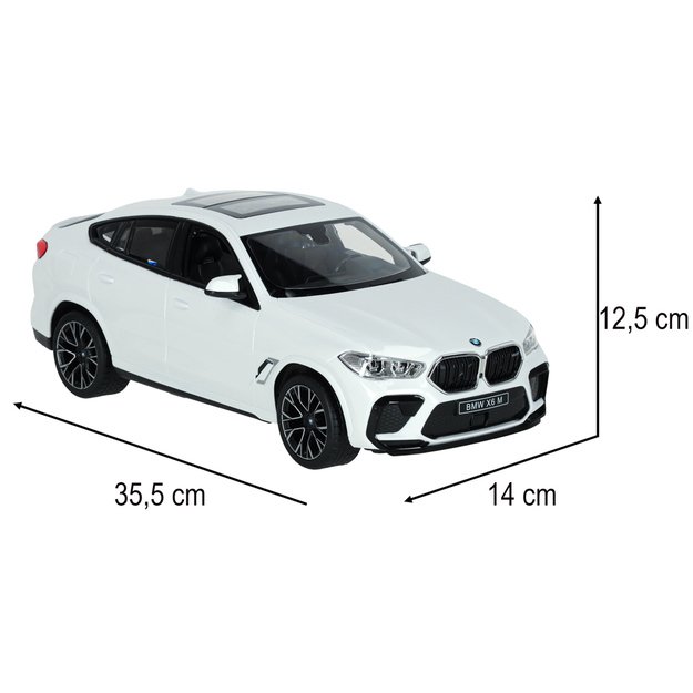 Rastar 99200 BMW X6 M 1:14 nuotolinio valdymo automobilis baltas 7