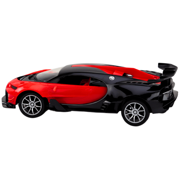 Nuotoliniu būdu valdomas sportinis automobilis raudonas 1:16 RC automobilis 2
