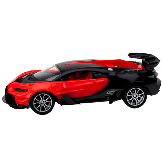 Nuotoliniu būdu valdomas sportinis automobilis raudonas 1:16 RC automobilis 1