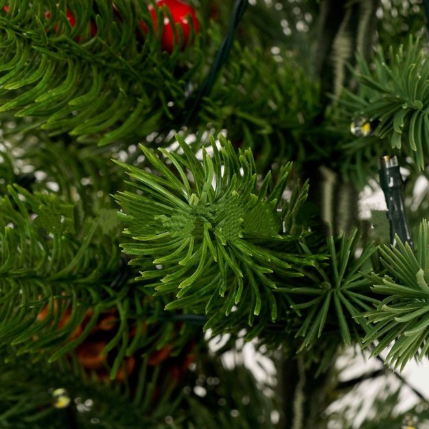 Decorative Christmas Tree, Artificial Red Rowan, LED Lights, 60 x 20 cm 5