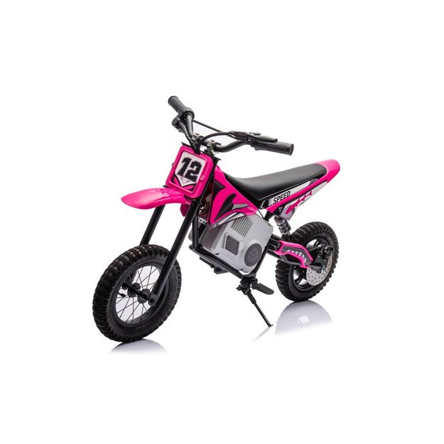Akumuliatorinis motokroso dviratis A9901 rožinės spalvos 1