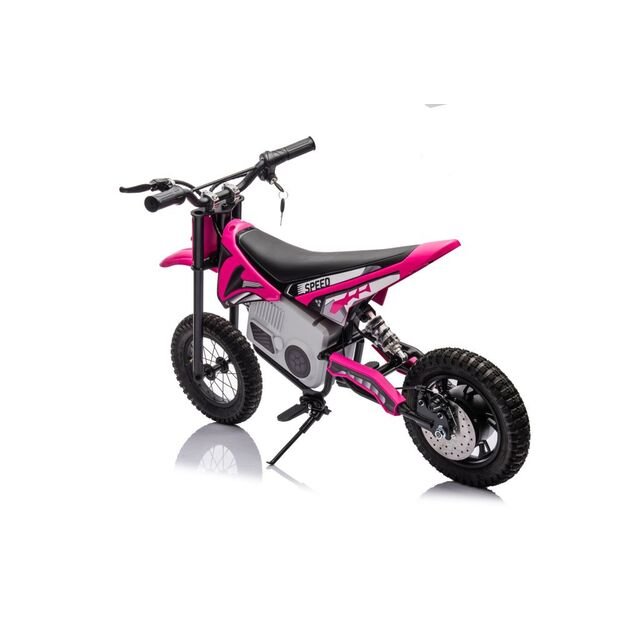 Akumuliatorinis motokroso dviratis A9901 rožinės spalvos 22