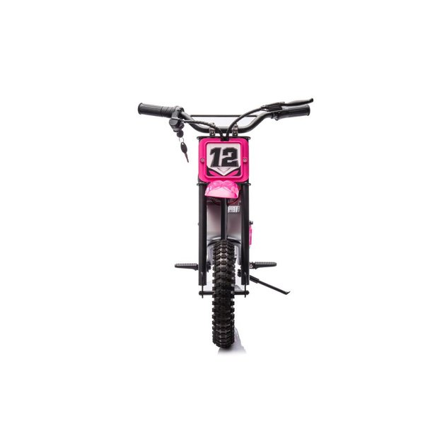 Akumuliatorinis motokroso dviratis A9901 rožinės spalvos 8