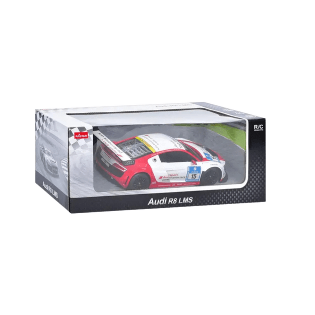 Automobilis R/C 1:24 Nuotoliniu būdu valdomas sportinis AUDI R8 LMS White 2