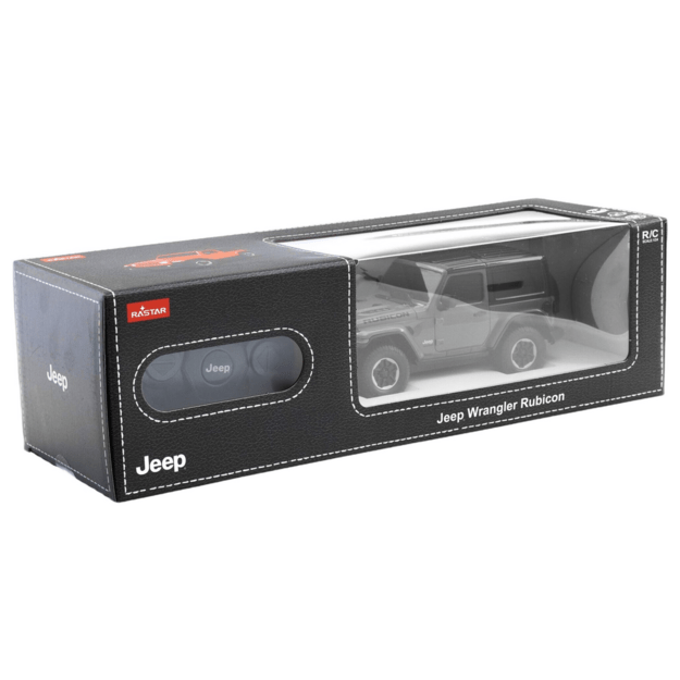 Car R/C 1:24 Remote Controlled JEEP Wrangler JL Rubicon Black