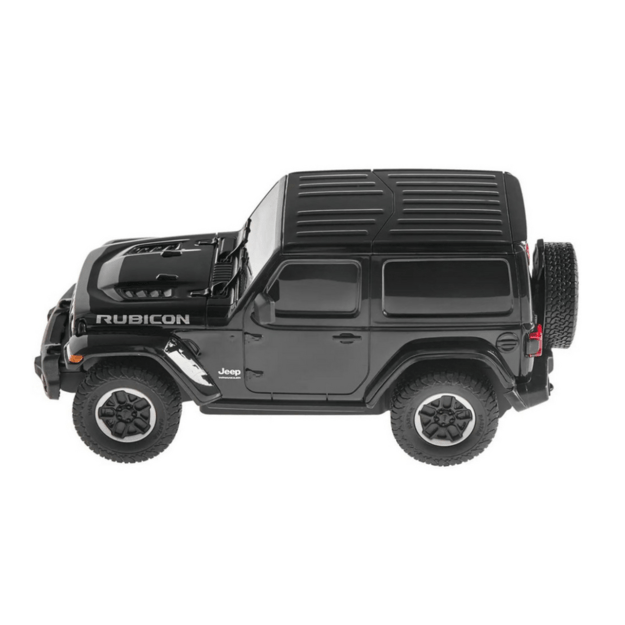 Car R/C 1:24 Remote Controlled JEEP Wrangler JL Rubicon Black
