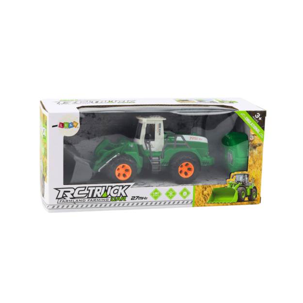 Ekskavatoriaus krautuvas R/C nuotolinio valdymo pakeliamoji ranka žalia 8