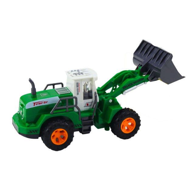 Ekskavatoriaus krautuvas R/C nuotolinio valdymo pakeliamoji ranka žalia 6