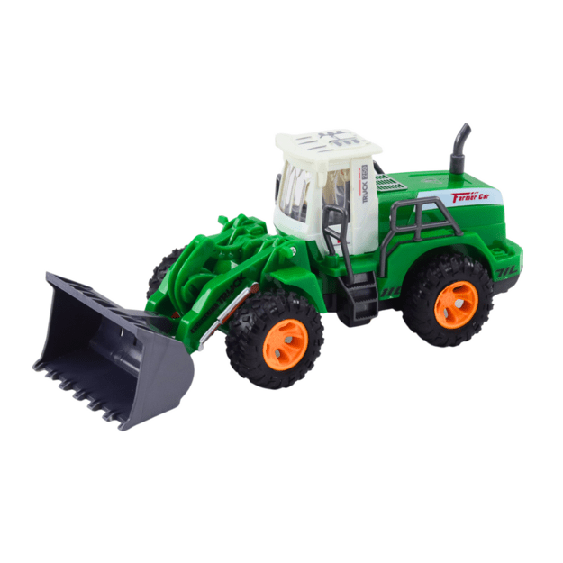 Ekskavatoriaus krautuvas R/C nuotolinio valdymo pakeliamoji ranka žalia 5