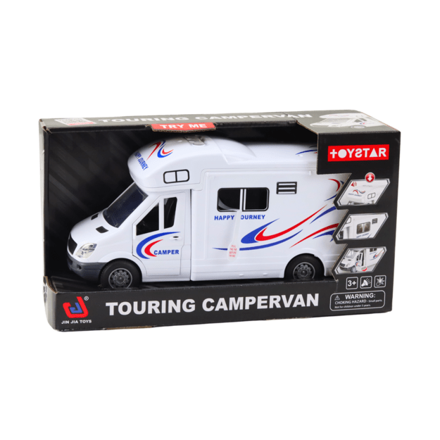 Automobilių kemperis Baltos šviesos garsai atidarant duris 4