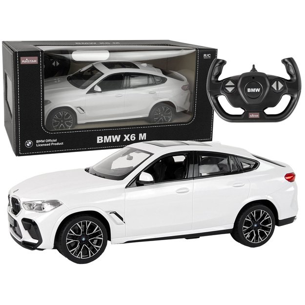 Car R/C Bmw X6 M 1:14 Rastar White