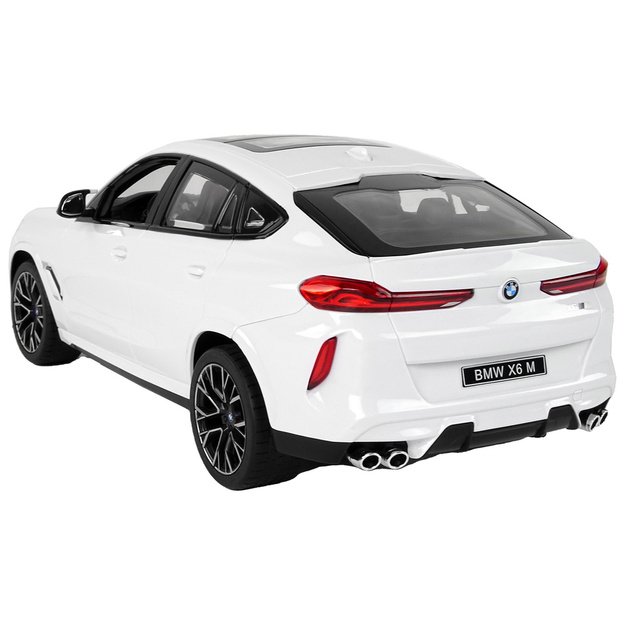 Car R/C Bmw X6 M 1:14 Rastar White 4