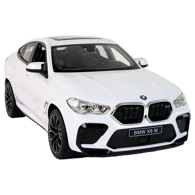 Car R/C Bmw X6 M 1:14 Rastar White 2