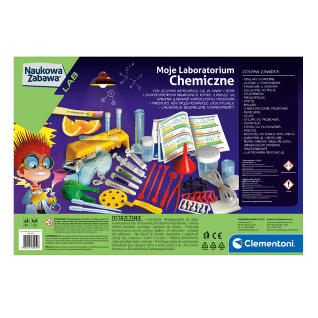 Mano chemijos laboratorijos rinkinys Clementoni 60250 3