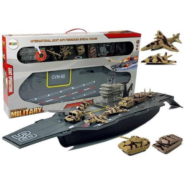 Huge Aircraft Carrier Boat Military Vehicles Sound 86 cm