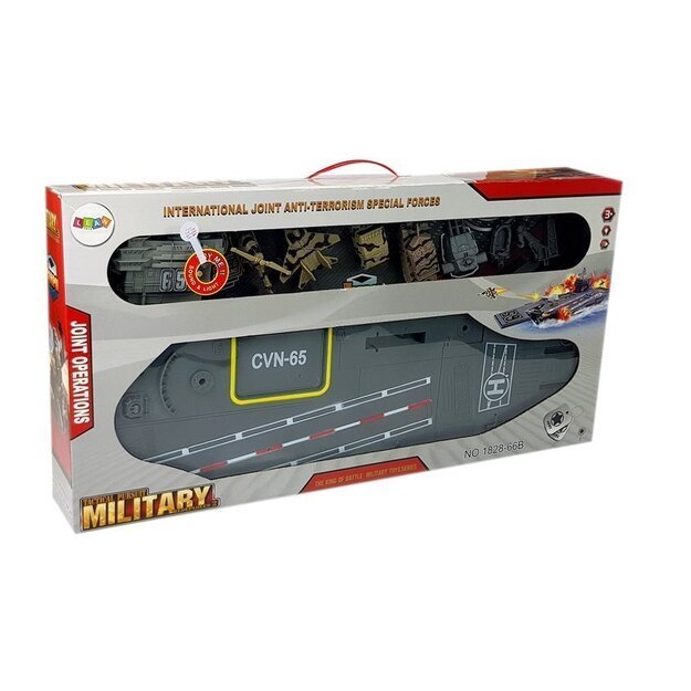 Huge Aircraft Carrier Boat Military Vehicles Sound 86 cm