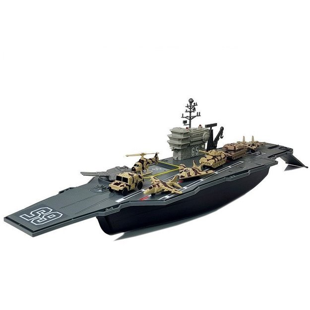 Huge Aircraft Carrier Boat Military Vehicles Sound 86 cm