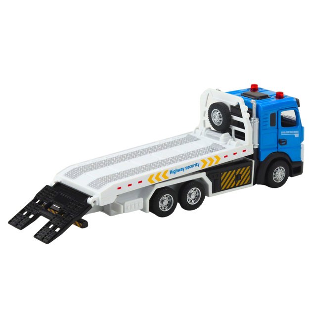 Transport Truck Tow Truck Moving Platform Lights Sounds 3