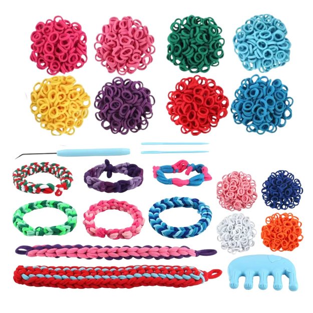 DIY Creative Kit for Making Bracelets Rubber Bands Accessories 1