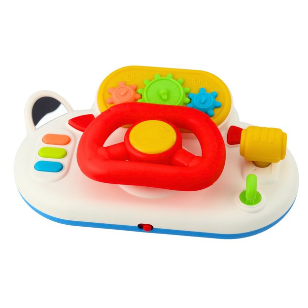 Driving Simulator for Toddlers Interactive Steering Wheel Lights Sounds 1