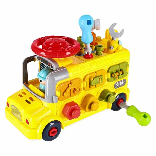 Manipuliacinis autobusas  6-in-1  su atsuktuvu 6