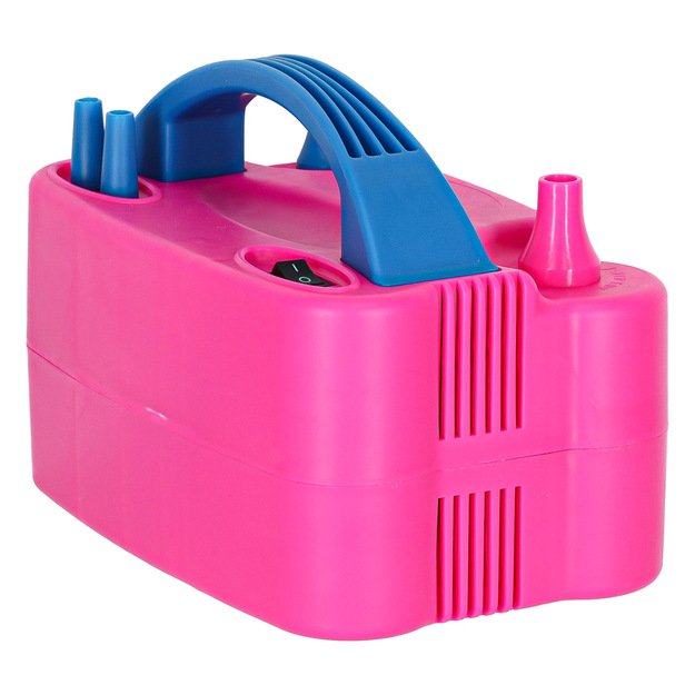 Elektrinis balionų pripūtimo aparatas, stiprus 2 balionams 2 siurbimo antgaliai 5