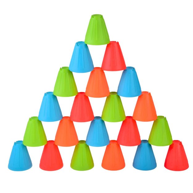 Educational Skill Game Fast Cups 3in1 Balls Cups 38 pcs. 1