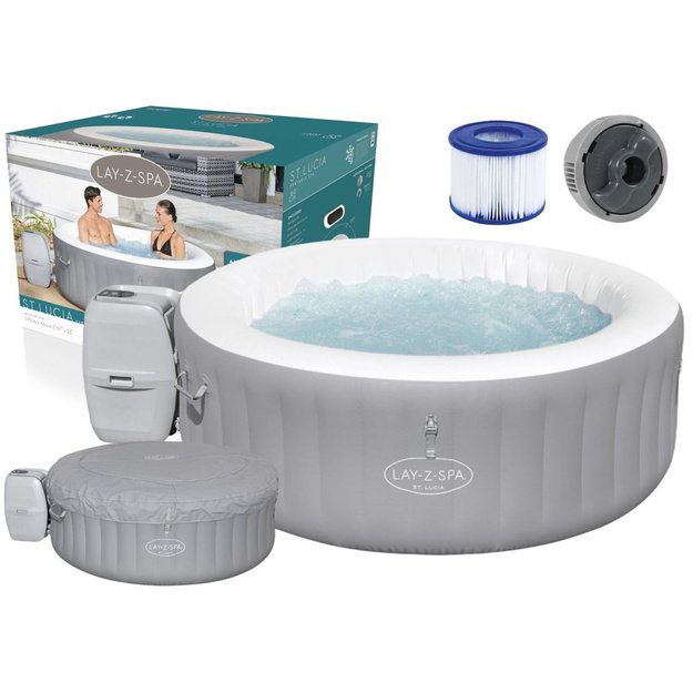 Trivietė pripučiama sūkurinė vonia, 170 x 66 cm, „Bestway“