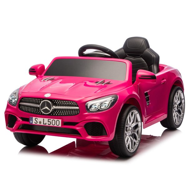 S506 Pink Electric Ride-On Car Mercedes SL500 1
