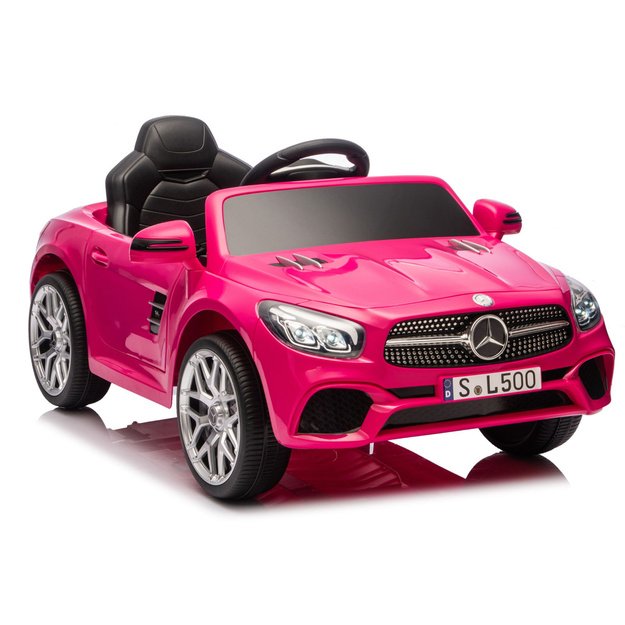 S506 Pink Electric Ride-On Car Mercedes SL500