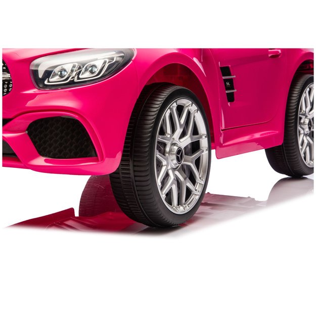 S506 Pink Electric Ride-On Car Mercedes SL500 9