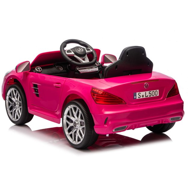 S506 Pink Electric Ride-On Car Mercedes SL500 5