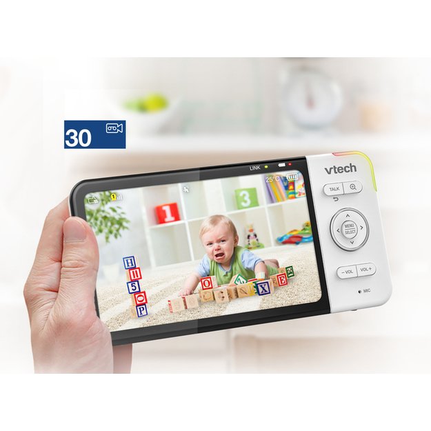 VTech RM5754 HD išmanioji vaizdo auklė, WI-FI 4