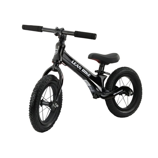 Balance Bike MAGNEZIO Lightweight Magnesium Frame Bike Black 2