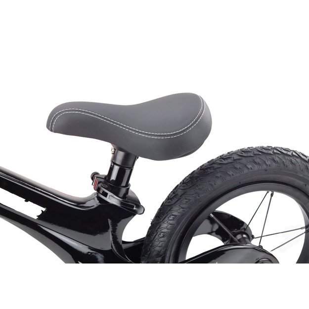 Balance Bike MAGNEZIO Lightweight Magnesium Frame Bike Black 4