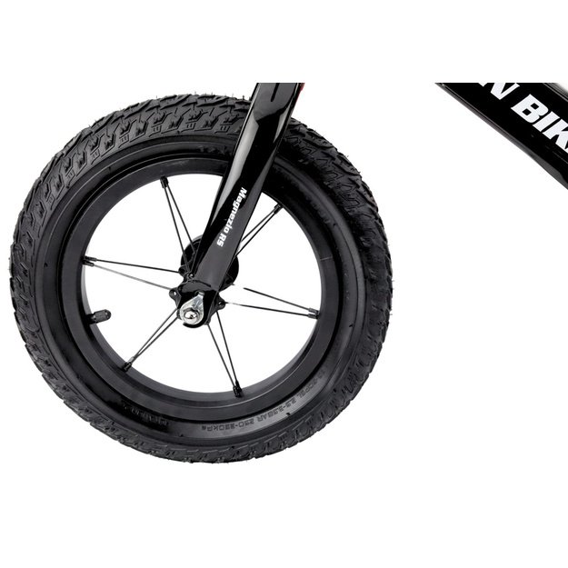 Balance Bike MAGNEZIO Lightweight Magnesium Frame Bike Black 3