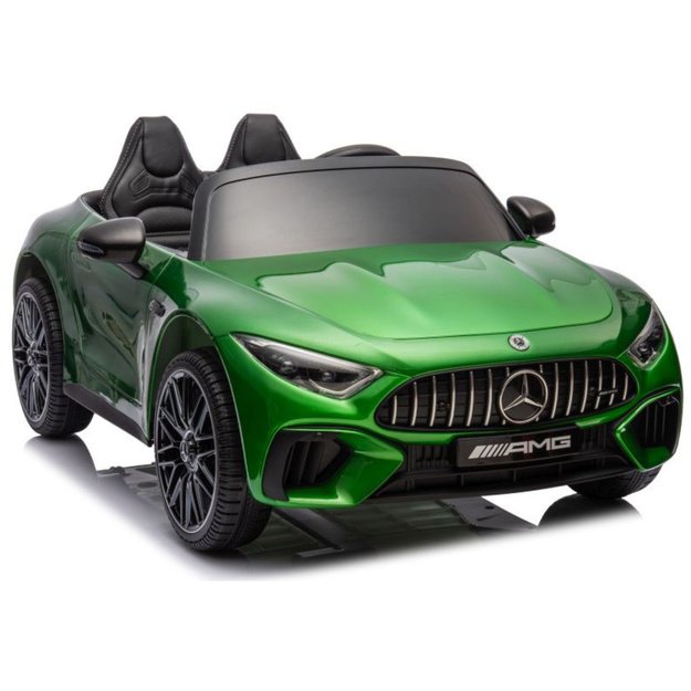 Electric Ride On Car Mercedes AMG SL63 Green Painted