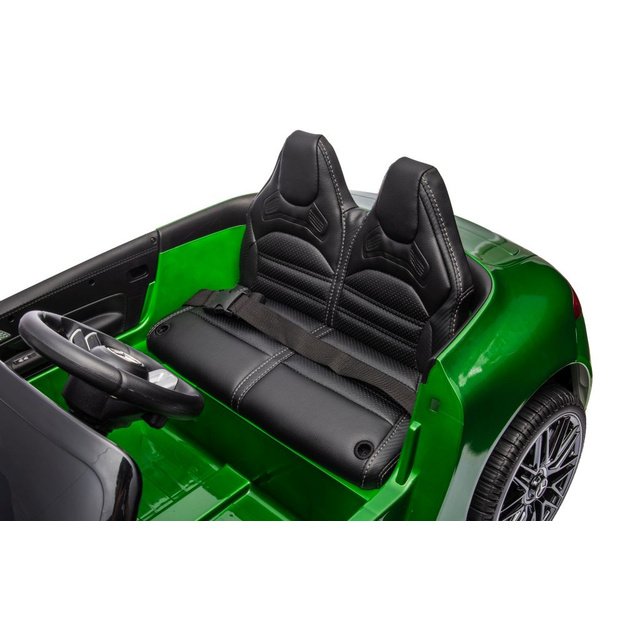 Electric Ride On Car Mercedes AMG SL63 Green Painted 3