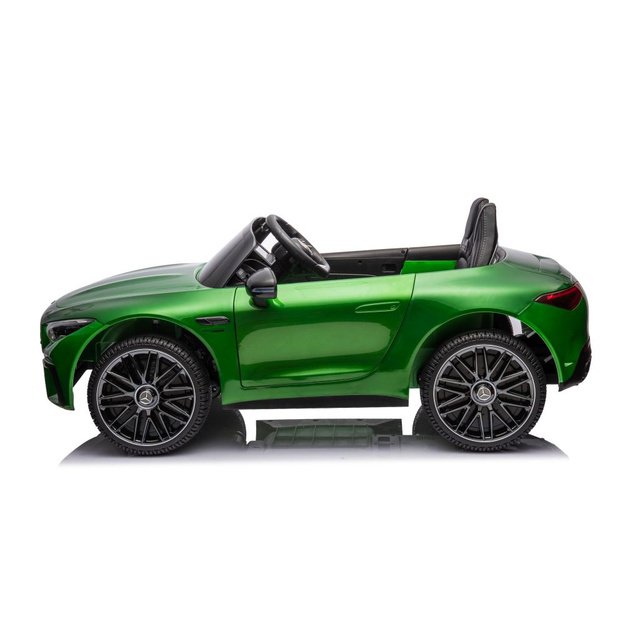 Electric Ride On Car Mercedes AMG SL63 Green Painted 12