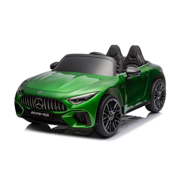 Electric Ride On Car Mercedes AMG SL63 Green Painted 13