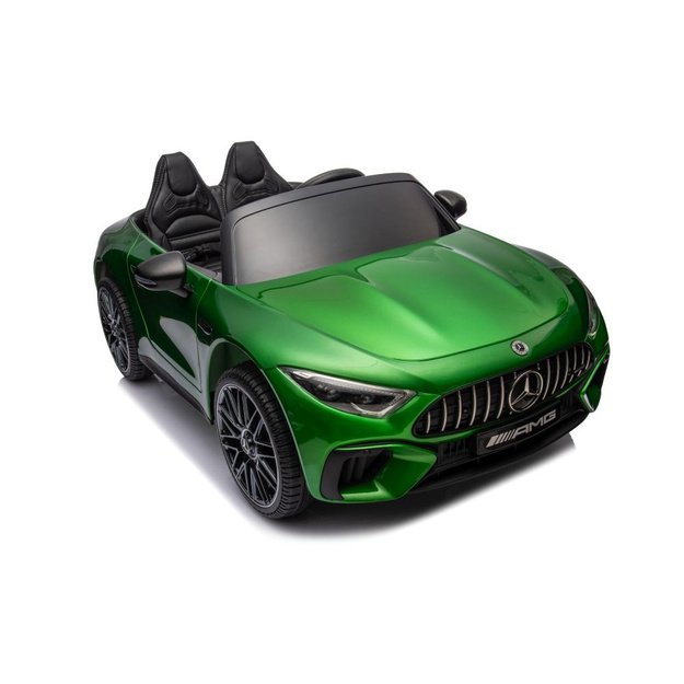 Electric Ride On Car Mercedes AMG SL63 Green Painted 7